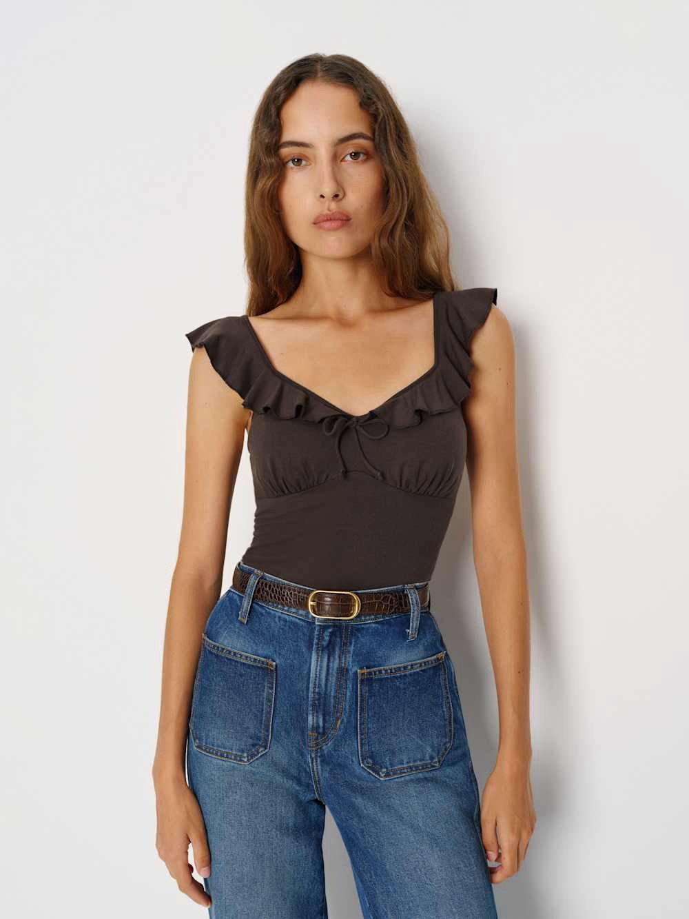 NWT reformation lemmy top in mole - size m